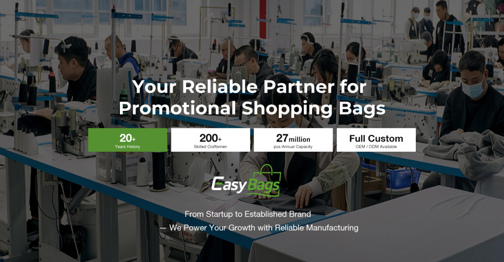 EasyBags cooperative brands banner design